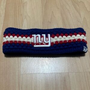 New York Giants knit Headband ear warmer